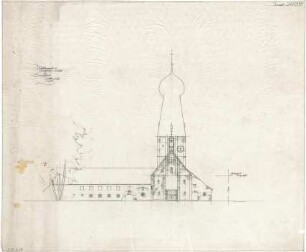 Gsaenger, Gustav; Landshut (Bayern); Kath. Kirche - Westseite (Ansicht)