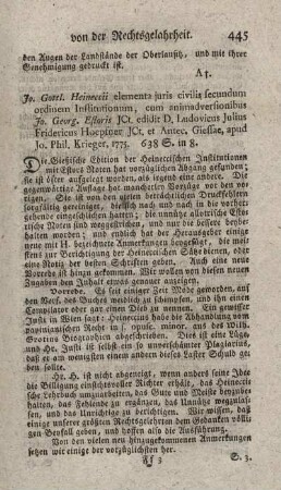 Elementa juris civilis secundum ordinem Institutionum.
