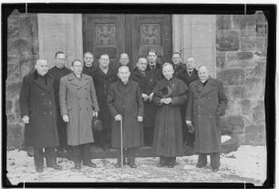 Königstein. Gruppenbild mit geistlichen Vertretern der katholischen Kirche