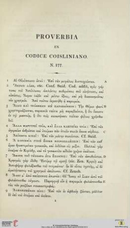 Proverbia ex Codice Coisliniano: N. 177