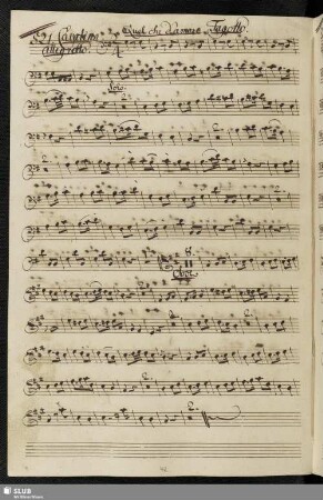 521. Cavatina: Quel che d'amore si chiama / Piccinni, N.