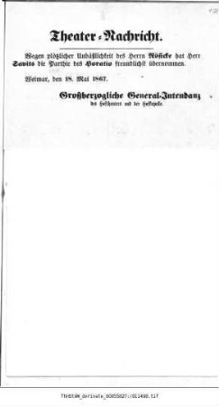 Hamlet Prinz von Dänemark
