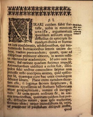 Actum oratorium ... indicit ... de idea episcopi ex historia Halberstad ... illustranda quaedam praefatus