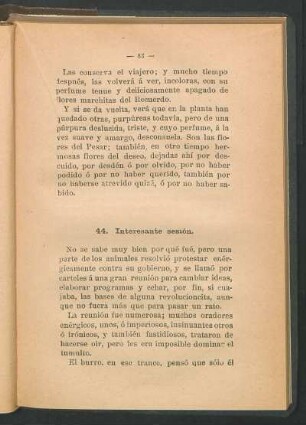 44. Interesante sesión.