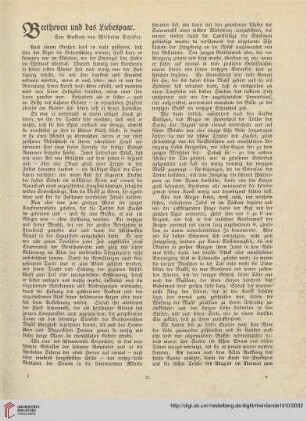 19: Beethoven und das Liebespaar : eine Anekdote