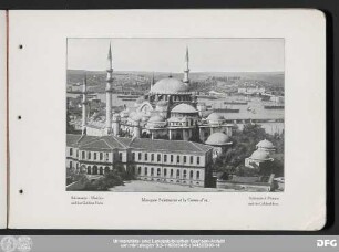 Mosquée Suleïmanié et la Corne-d'or.