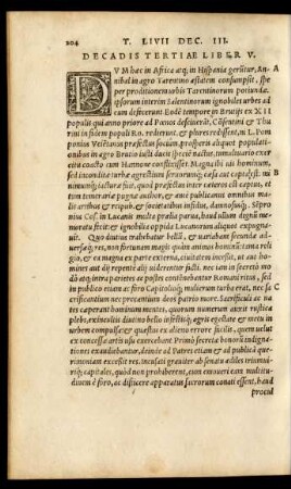 Decadis Tertiae Liber V.