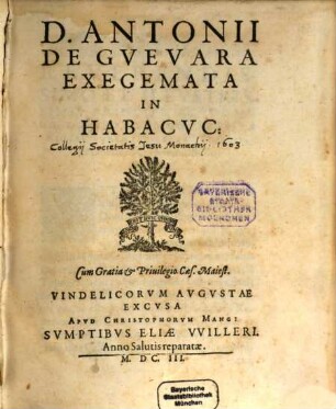 Exegemata in Habacuc