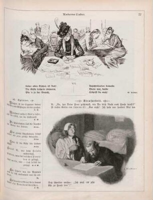 "Im Restaurant - Moderne Lieder von W. Herbert" "Strafarbeit"