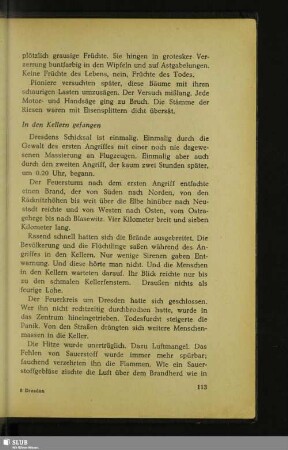 In den Kellern gefangen
