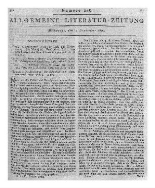[Kosegarten, Gotthard Ludwig Theobul]: Ewalds Rosenmonde. - Berlin : Himburg, 1791