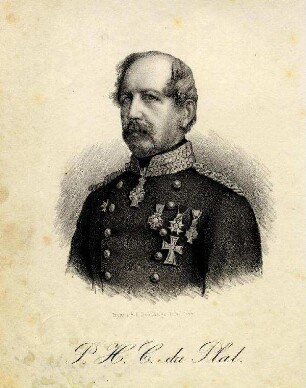Bildnis von Peter Henrik Claude Du Plat (1809-1864)