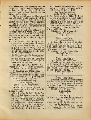 Amts-Blatt für das Bezirksamt Münchberg. 1890