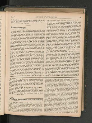 Revue économique.
