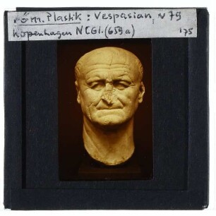 Römische Plastik, Vespasian-Büste (aus Neapel)
