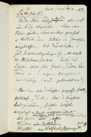 42r-44r 11.10.-13.10.1903 Jericho - Jerusalem
