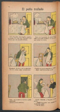 El pollo trufado - [Cómic]