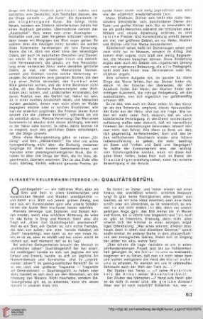 N.F. 12.1932: Qualitätsgefühl