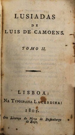 Lusiadas de Luis de Camoens, 2