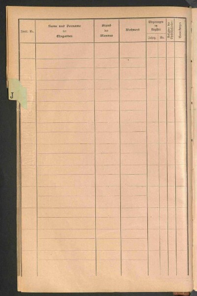 Standesamtsbuch der Stadt Aschaffenburg: Register Eheschließungen 1927 - 1929