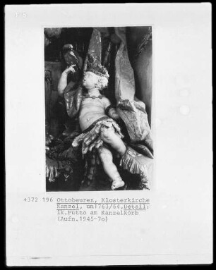 Putto als Allegorie von Amerika