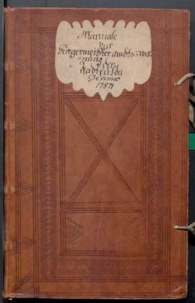 IX A 1 - Alte Stadtrechnungen (1784 - 1785)