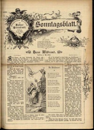 Ausgabe vom Sonntag, den 25. März 1894.