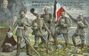 O Deutschland hoch in Ehren - Es sind die alten Schwerter noch [...]
