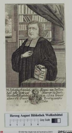 Bildnis Johann Samuel Adami
