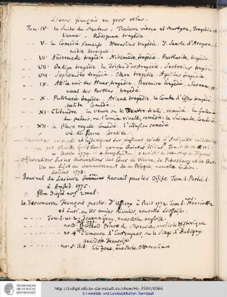 Livres français en gros octav