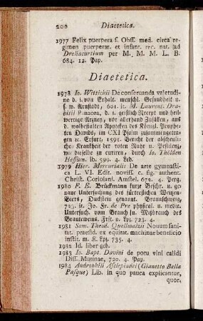 Diaetetica.