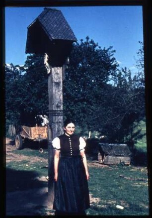 Bäuerin in Schwarzwälder Tracht