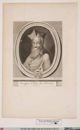 Bildnis Jacques Davy Du Perron