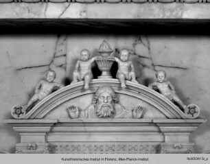 Altar des heiligen Hieronymus : Lünette mit Gottvater