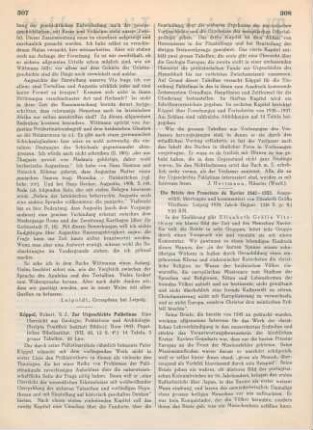 308-309 [Rezension] Francisco de Javier, Die Briefe des Francisco de Xavier