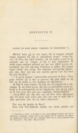 Hoofdstuk IV. Govert de Rese krijgt vrienden te déjeunéren