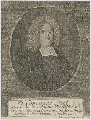 Bildnis des Conradus Mel