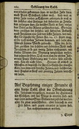 [Die Harmonie der Offenb. Johannis.] - [Erklärung etlicher Redens-Arten der Offenbahrung St. Johannis.]