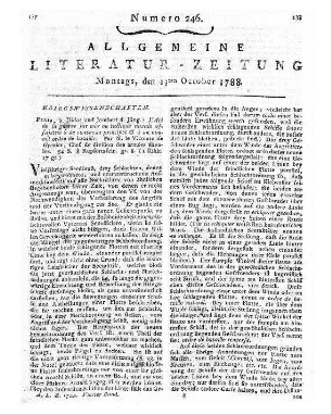 Ein Mensch unter Menschen. - Leipzig : Kummer Th. 1.-2. - 1788