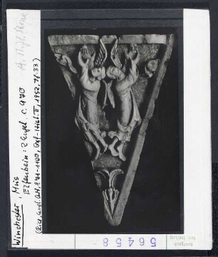 Winchester, Museum: Elfenbein, zwei Engel