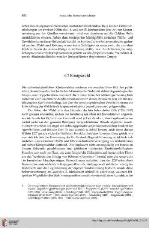 6.2 Königswahl
