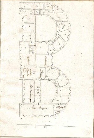 Gärtner, Andreas; Gebäude-Entwurf "B" - Grundriss