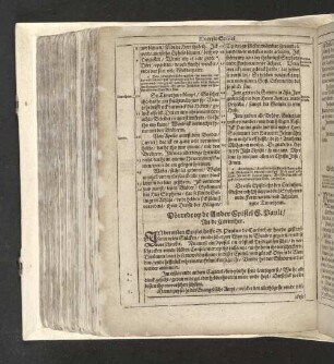 De Ander Epistel S. Pauli / An de Corinther.