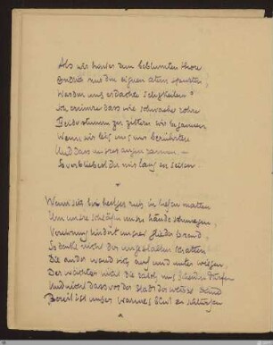 Als wir hinter dem beblümten thore (Als wir hinter dem beblümten tore) : [SW III: H10]; [SW III, S. 88/144-145]