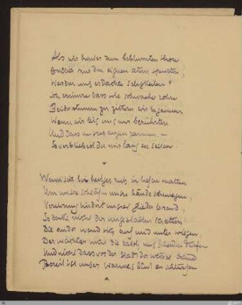 Als wir hinter dem beblümten thore (Als wir hinter dem beblümten tore) : [SW III: H10]; [SW III, S. 88/144-145]