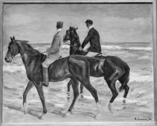 Zwei Reiter am Strande