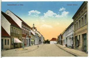 Dommitzsch. Leipziger Straße