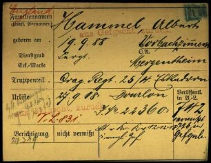 Hammel, Albert - Hammer, Gottlieb