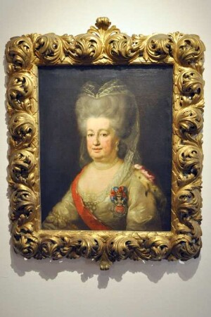 Porträt der Kurfürstin Elisabeth Auguste, Gemahlin des Kurfürsten Carl Theodor