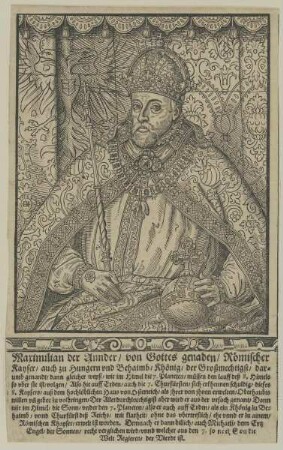 Bildnis des Kaisers Maximilian II.